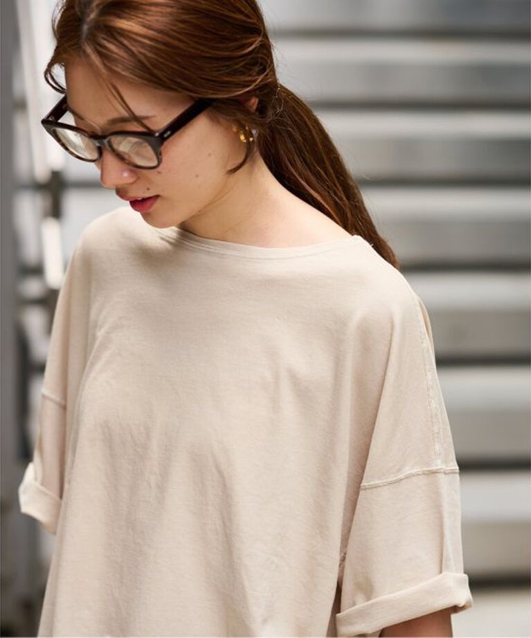 FRAMeWORK「ドライタッチコットンS/S-Tee」|Tシャツ・カットソー|