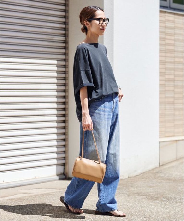 FRAMeWORK「ドライタッチコットンS/S-Tee」|Tシャツ・カットソー|