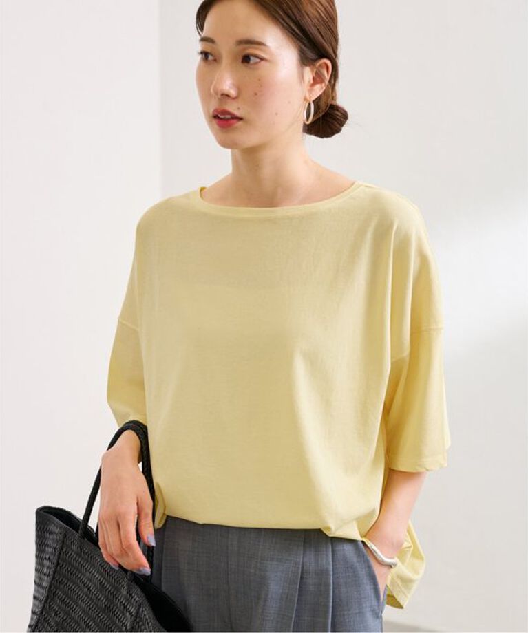 FRAMeWORK「ドライタッチコットンS/S-Tee」|Tシャツ・カットソー|