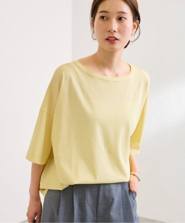 FRAMeWORK「ドライタッチコットンS/S-Tee」|Tシャツ・カットソー|