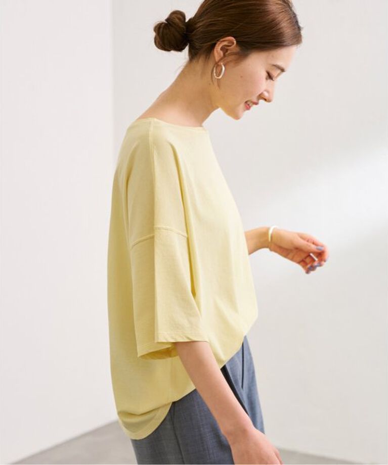 FRAMeWORK「ドライタッチコットンS/S-Tee」|Tシャツ・カットソー|