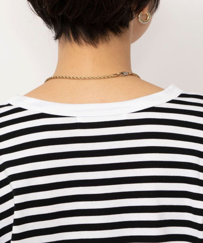 Rie Miller「GIZA COTTONロングスリーブTシャツ 」|Tシャツ・カットソー|