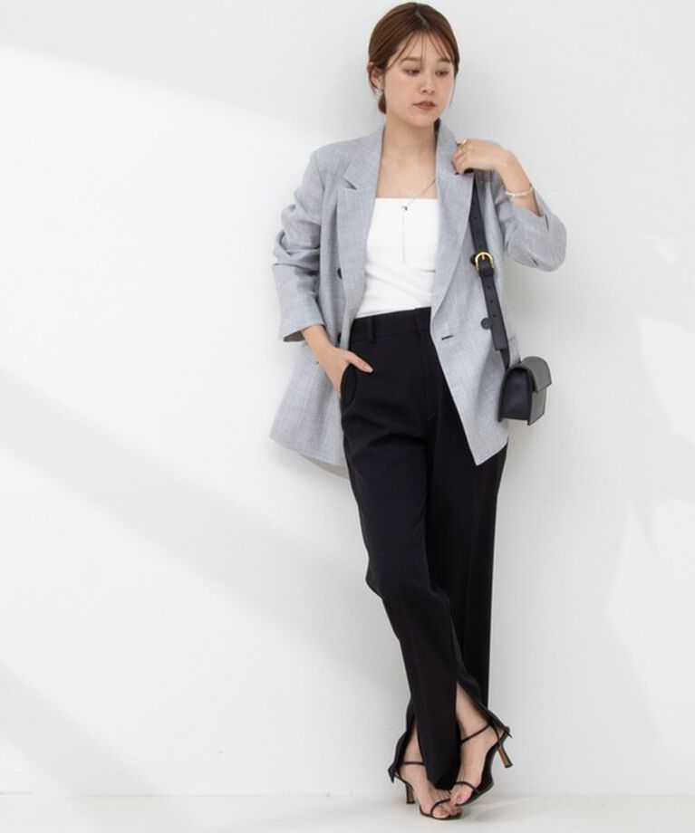 NOLLEY'S「ウォッシャブルスリットパンツ」|その他|