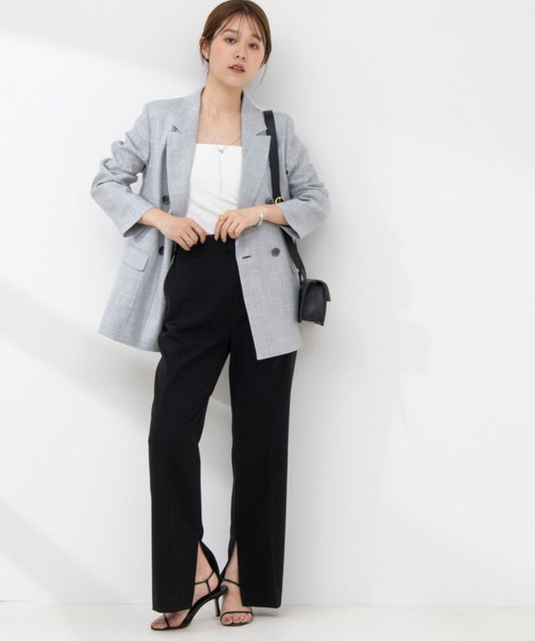 NOLLEY'S「ウォッシャブルスリットパンツ」|その他|