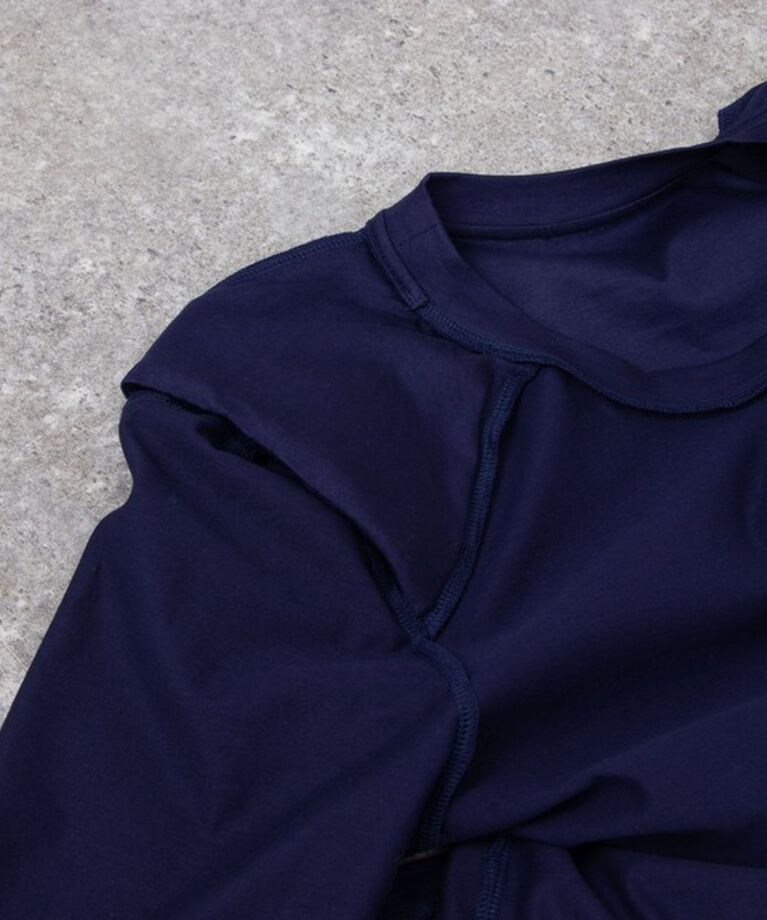 NOLLEY'S「接触冷感 70/2コンパクトクール肩パットTシャツ」|Tシャツ・カットソー|