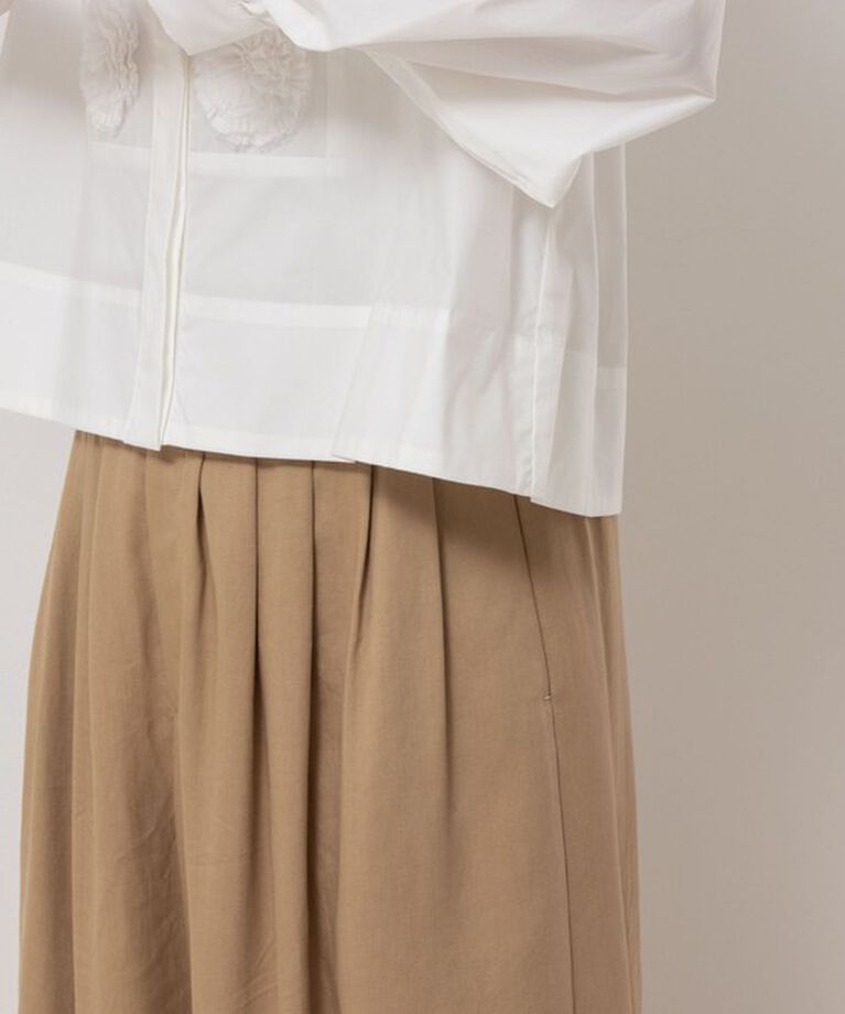 NOLLEY'S「【MARILYN MOON/マリリーンムーン】dramatic tuck motif blouse」|シャツ・ブラウス|