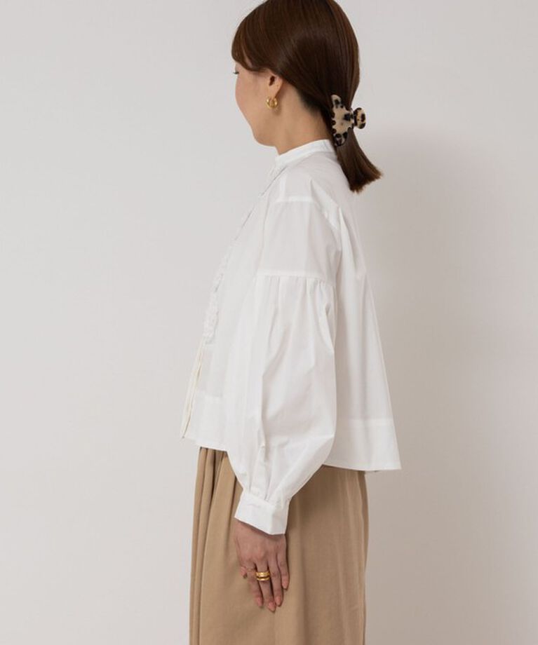 NOLLEY'S「【MARILYN MOON/マリリーンムーン】dramatic tuck motif blouse」|シャツ・ブラウス|