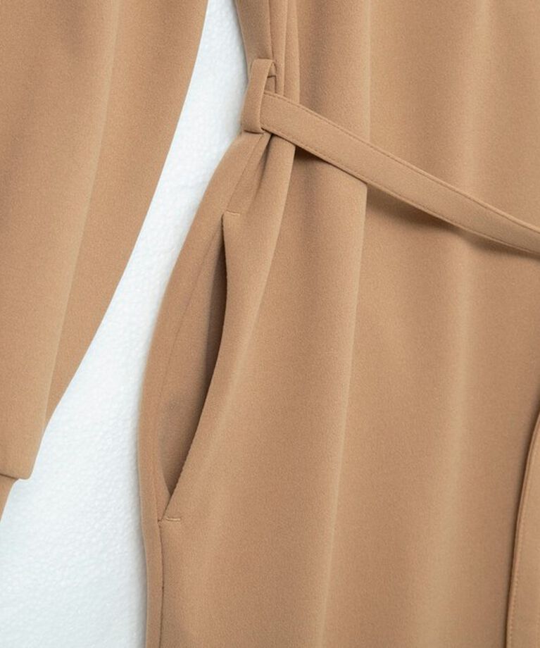 NOLLEY'S「ウォッシャブル裏起毛カットジョーゼットワンピース」|ワンピース|