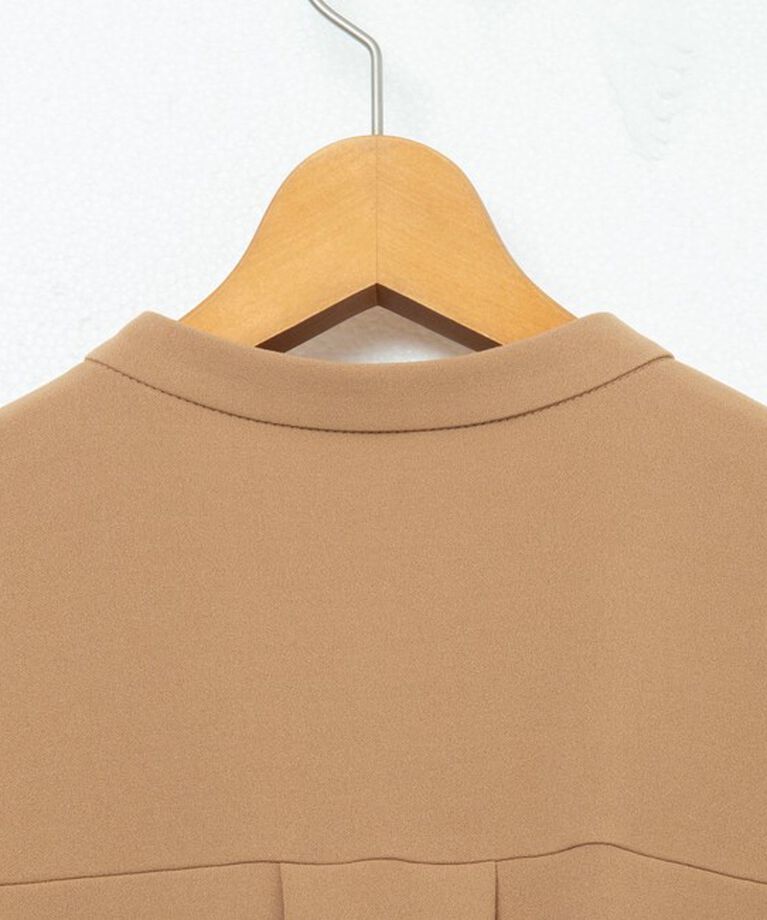 NOLLEY'S「ウォッシャブル裏起毛カットジョーゼットワンピース」|ワンピース|