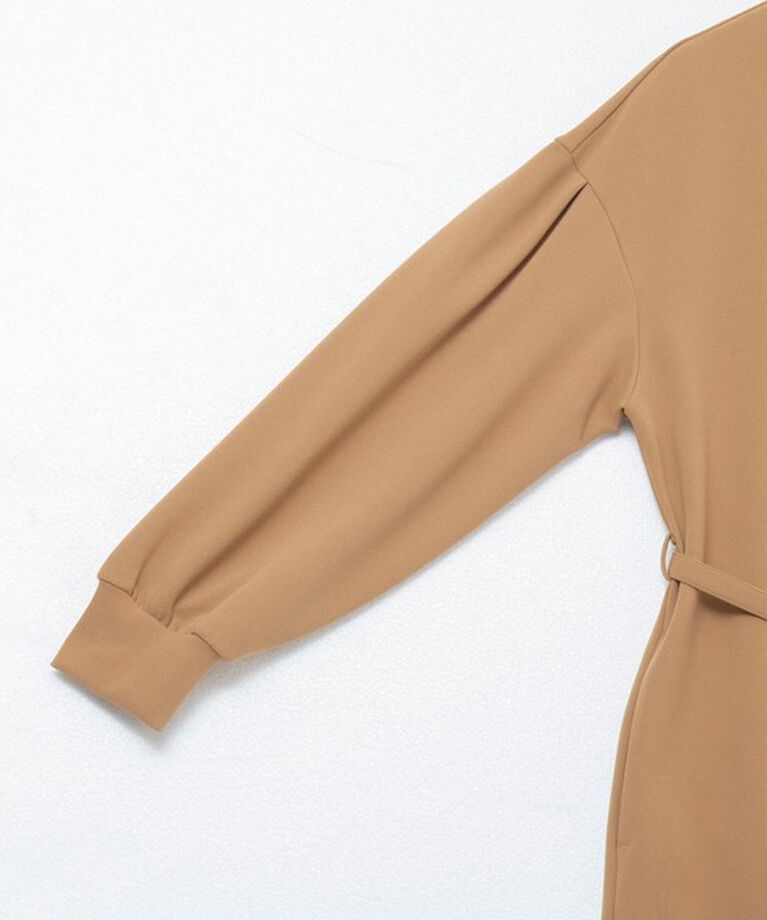 NOLLEY'S「ウォッシャブル裏起毛カットジョーゼットワンピース」|ワンピース|