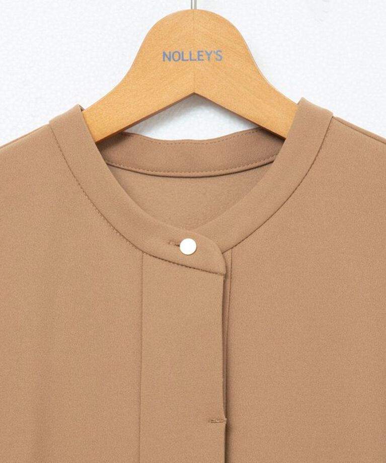 NOLLEY'S「ウォッシャブル裏起毛カットジョーゼットワンピース」|ワンピース|