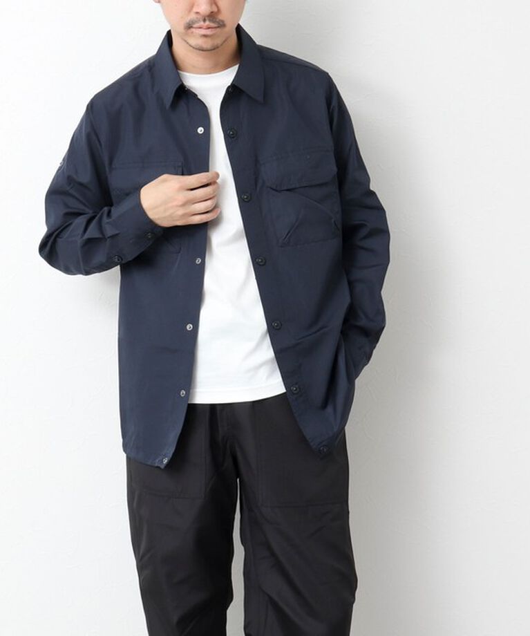 NOLLEY'S goodman「【TAION/タイオン】ノンダウン ミリタリー ダブルポケットシャツ 25SS」|シャツ・ブラウス|