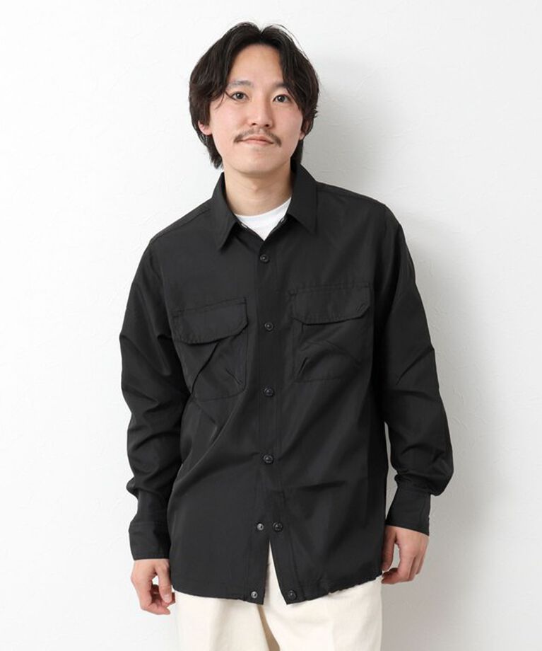 NOLLEY'S goodman「【TAION/タイオン】ノンダウン ミリタリー ダブルポケットシャツ 25SS」|シャツ・ブラウス|