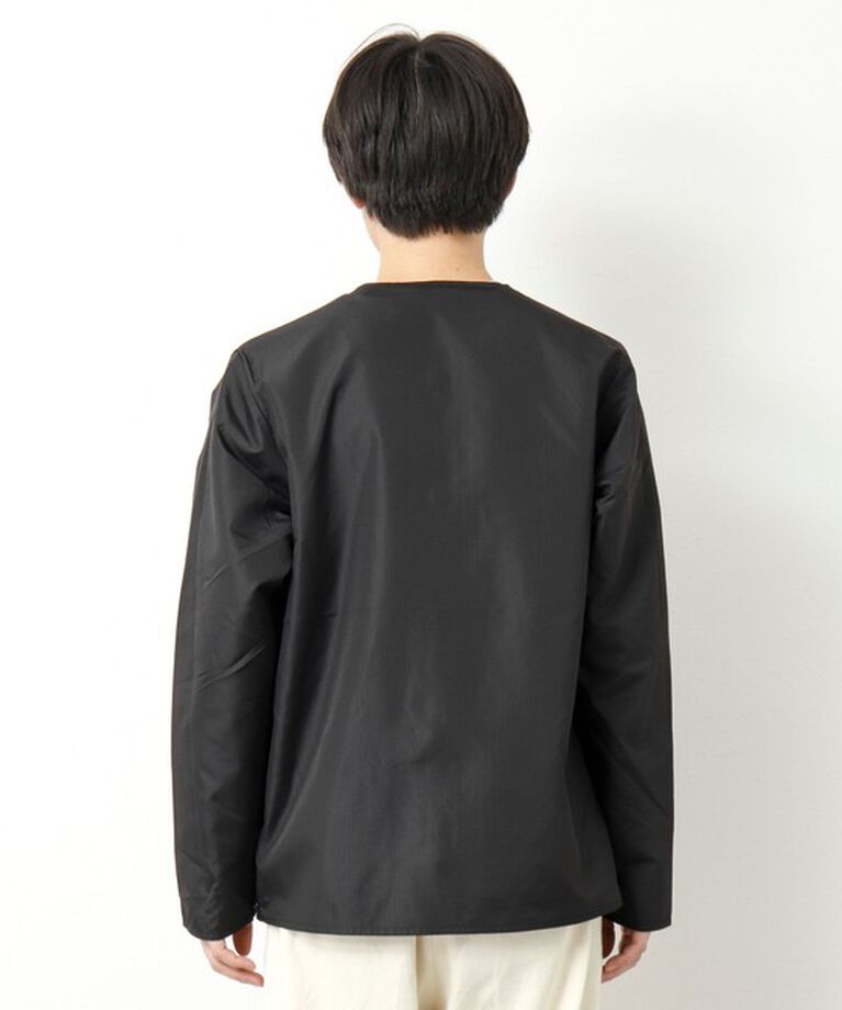 NOLLEY'S goodman「【TAION/タイオン】ノンダウン ミリタリー リバーシブル クルーネックカーディガン 25SS」|ブルゾン・スタジャン|