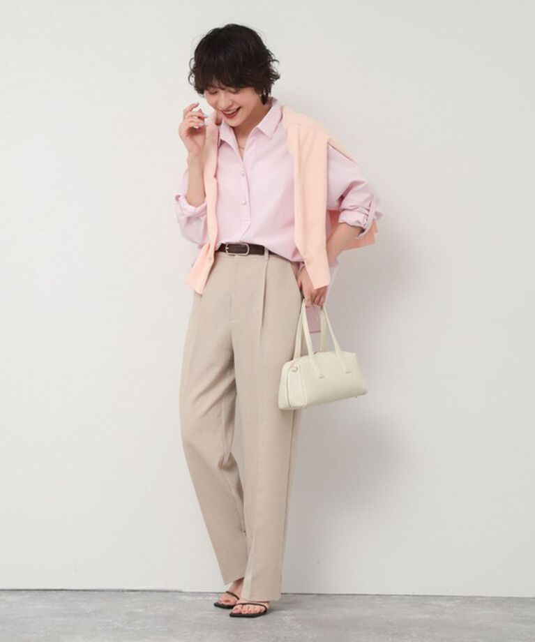 NOLLEY'S sophi「《セットアップ対応》ウォッシャブルドライワイドパンツ」|その他|