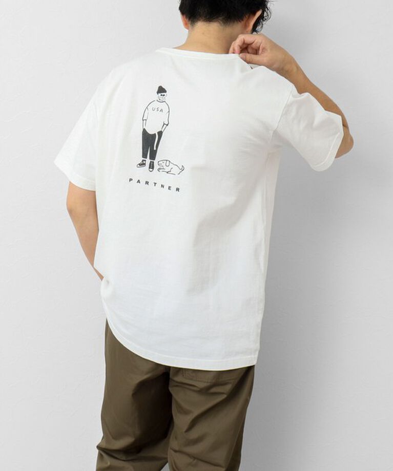 NOLLEY'S goodman「【BARNS OUTFITTERS】別注タフネックT PARTNER 25SS」|Tシャツ・カットソー|