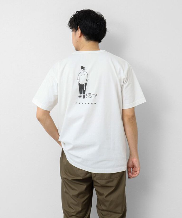 NOLLEY'S goodman「【BARNS OUTFITTERS】別注タフネックT PARTNER 25SS」|Tシャツ・カットソー|
