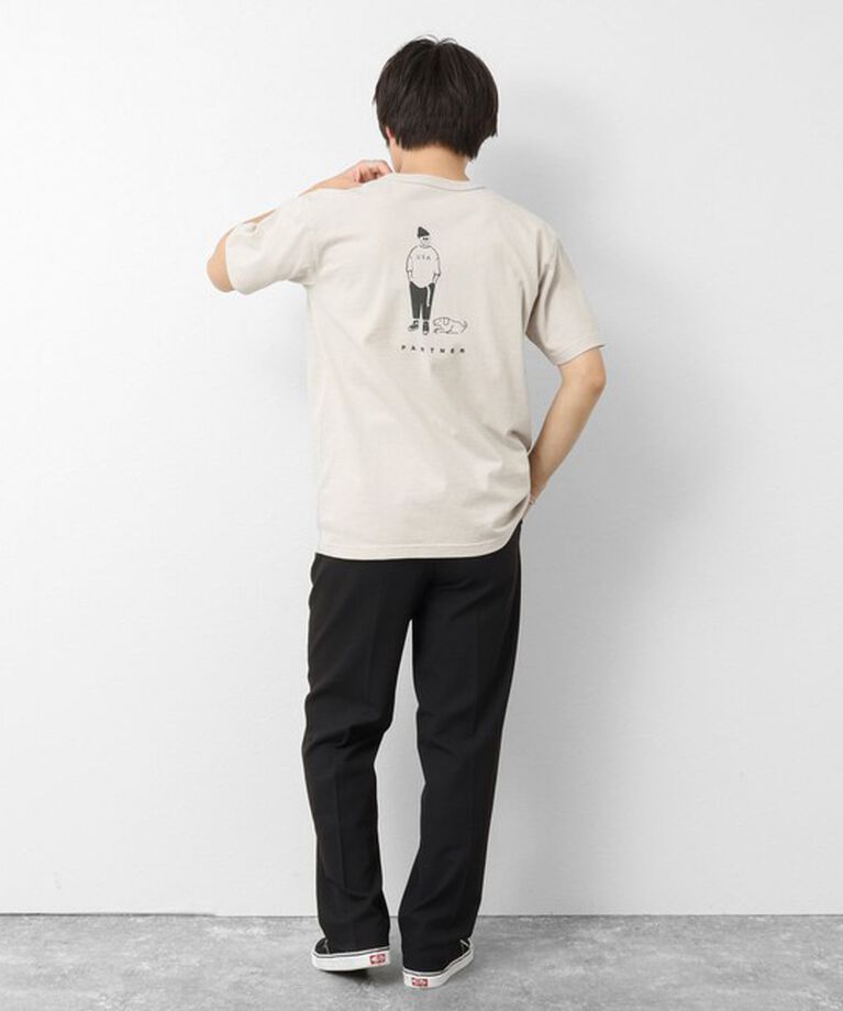 NOLLEY'S goodman「【BARNS OUTFITTERS】別注タフネックT PARTNER 25SS」|Tシャツ・カットソー|