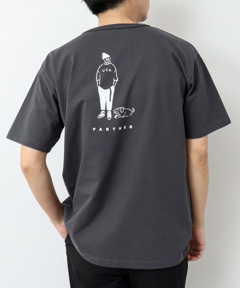 NOLLEY'S goodman「【BARNS OUTFITTERS】別注タフネックT PARTNER 25SS」|Tシャツ・カットソー|
