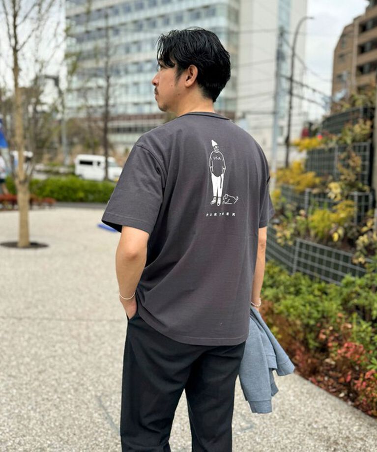 NOLLEY'S goodman「【BARNS OUTFITTERS】別注タフネックT PARTNER 25SS」|Tシャツ・カットソー|