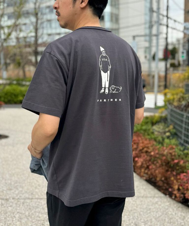 NOLLEY'S goodman「【BARNS OUTFITTERS】別注タフネックT PARTNER 25SS」|Tシャツ・カットソー|
