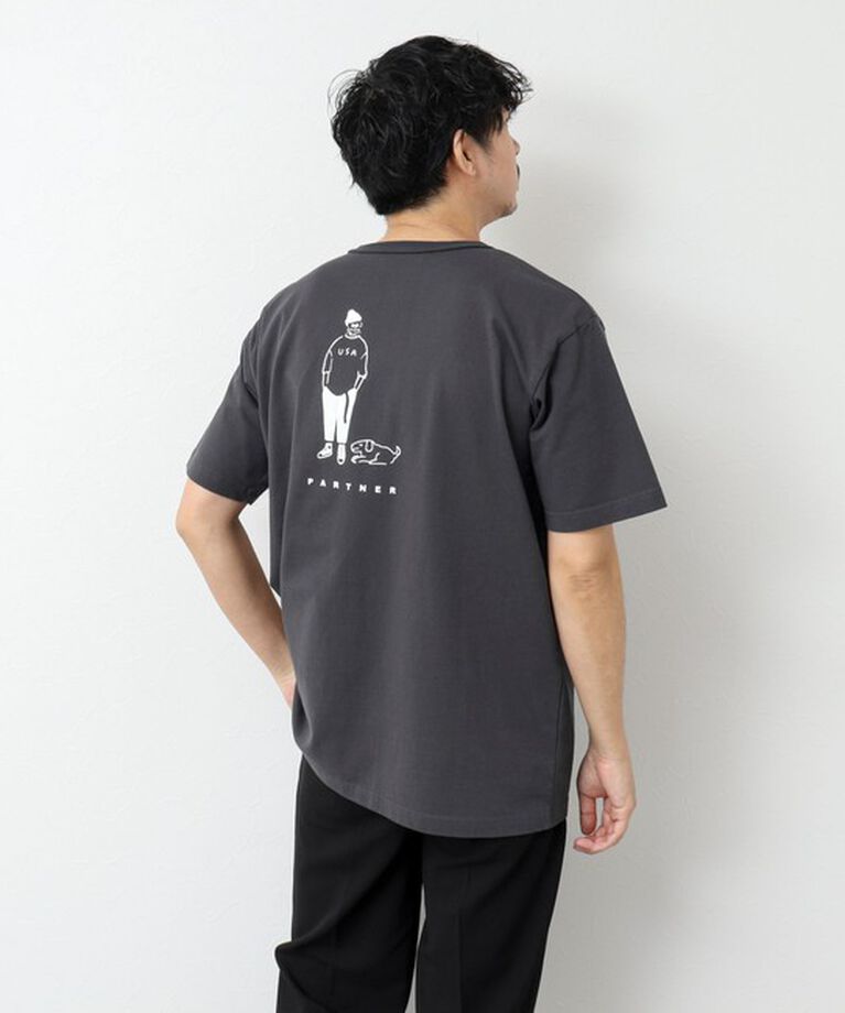 NOLLEY'S goodman「【BARNS OUTFITTERS】別注タフネックT PARTNER 25SS」|Tシャツ・カットソー|