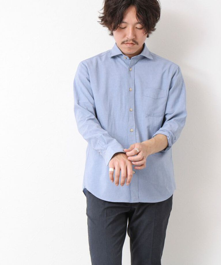 NOLLEY'S goodman「EVALET《防しわ/ストレッチ》カッタウェイシャツ 25SS」|シャツ・ブラウス|