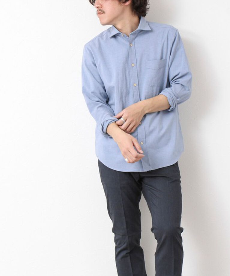 NOLLEY'S goodman「EVALET《防しわ/ストレッチ》カッタウェイシャツ 25SS」|シャツ・ブラウス|
