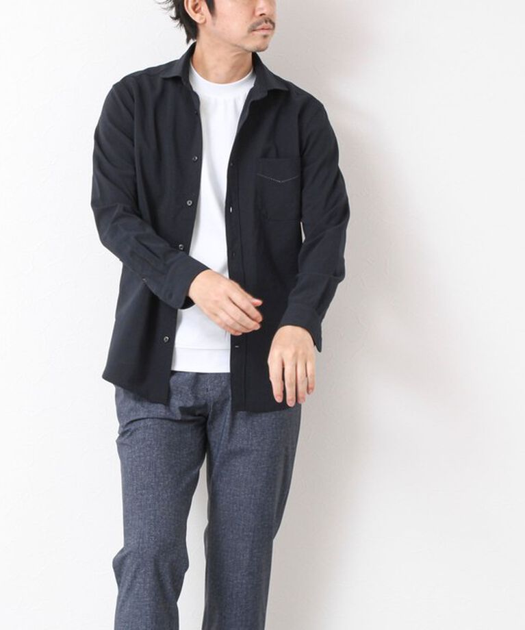 NOLLEY'S goodman「EVALET《防しわ/ストレッチ》カッタウェイシャツ 25SS」|シャツ・ブラウス|