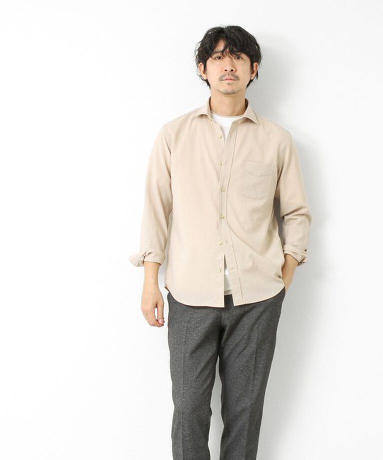 NOLLEY'S goodman「EVALET《防しわ/ストレッチ》カッタウェイシャツ 25SS」|シャツ・ブラウス|