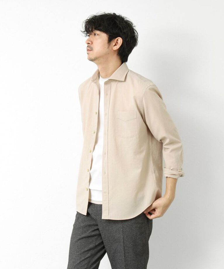 NOLLEY'S goodman「EVALET《防しわ/ストレッチ》カッタウェイシャツ 25SS」|シャツ・ブラウス|