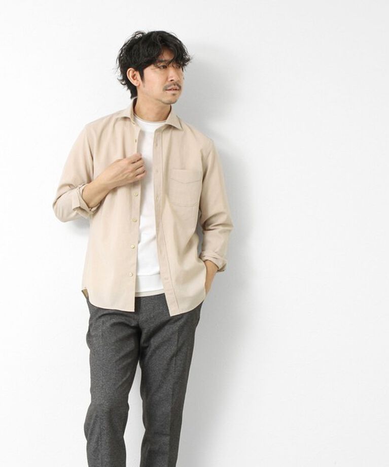 NOLLEY'S goodman「EVALET《防しわ/ストレッチ》カッタウェイシャツ 25SS」|シャツ・ブラウス|