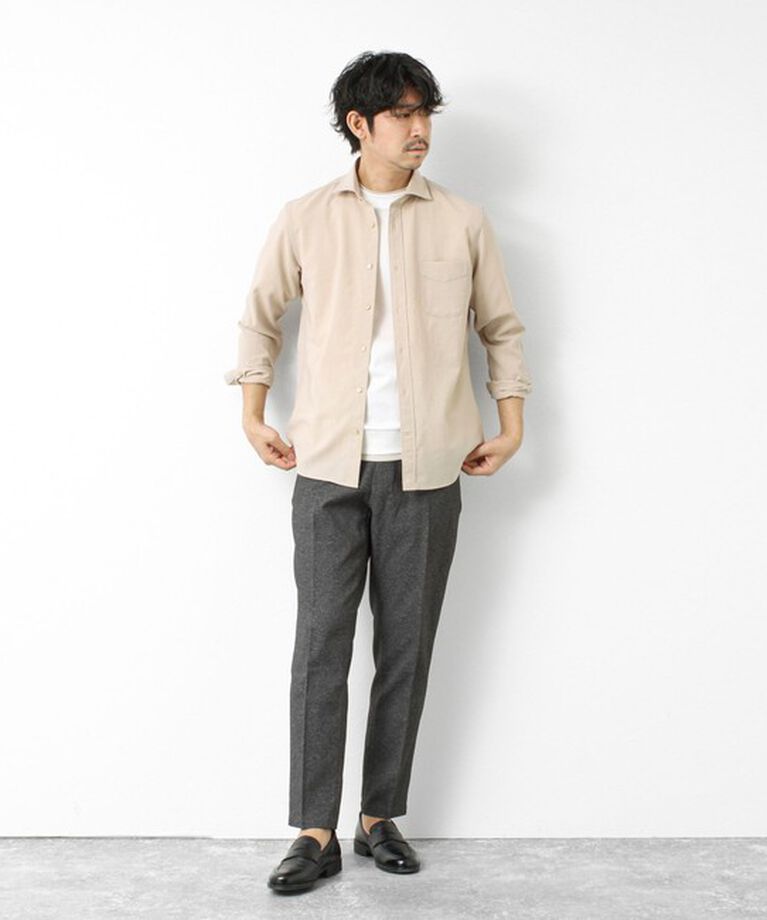 NOLLEY'S goodman「EVALET《防しわ/ストレッチ》カッタウェイシャツ 25SS」|シャツ・ブラウス|