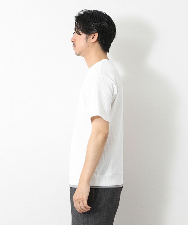 NOLLEY'S goodman「【IRM】《吸水速乾/UVカット》ワッフルフェイクレイヤードTee 25SS」|Tシャツ・カットソー|