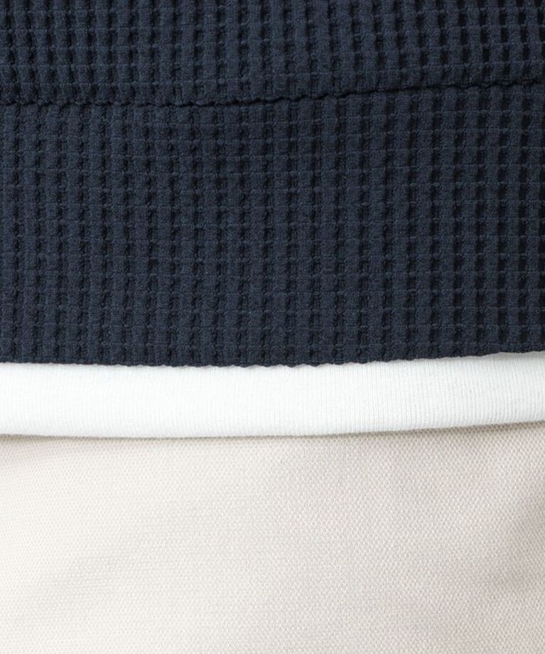 NOLLEY'S goodman「【IRM】《吸水速乾/UVカット》ワッフルフェイクレイヤードTee 25SS」|Tシャツ・カットソー|