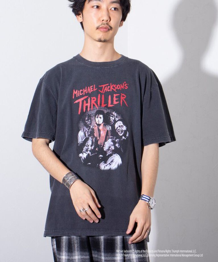 GLOSTER「【新柄追加】【GOOD ROCK SPEED】MICHAEL JACKSON TEE フォトTシャツ」|Tシャツ・カットソー|