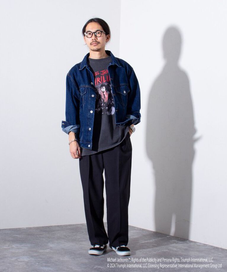 GLOSTER「【新柄追加】【GOOD ROCK SPEED】MICHAEL JACKSON TEE フォトTシャツ」|Tシャツ・カットソー|