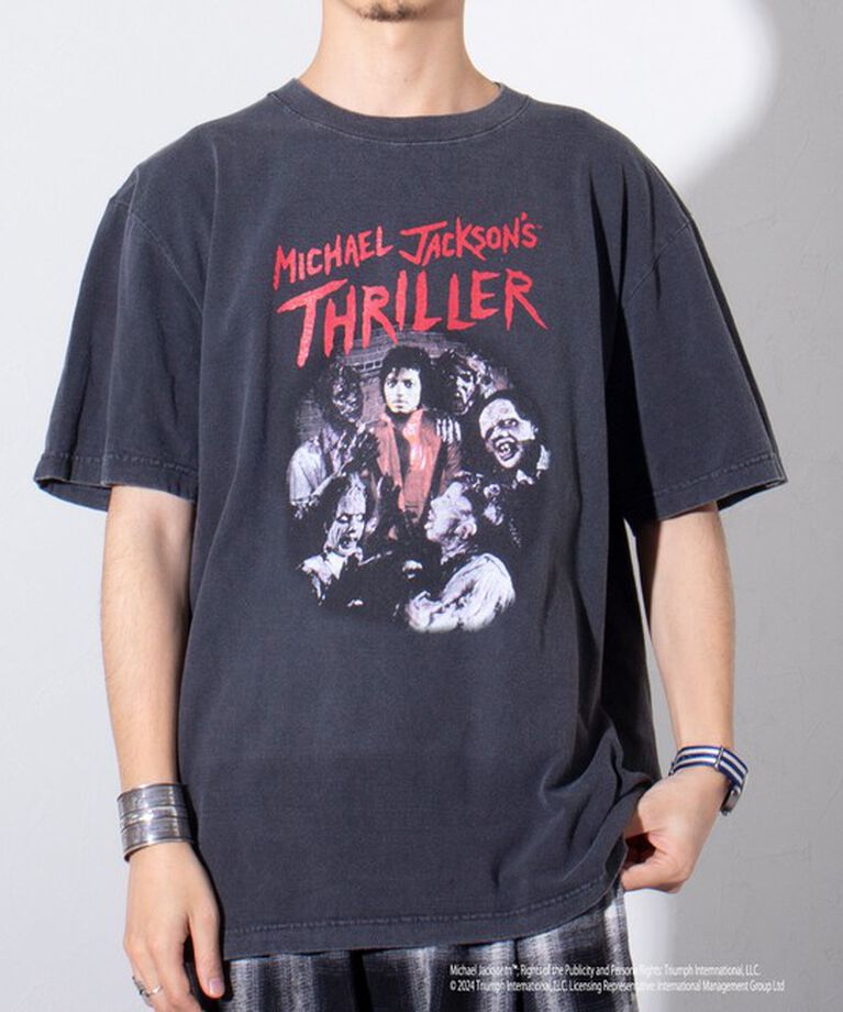 GLOSTER「【新柄追加】【GOOD ROCK SPEED】MICHAEL JACKSON TEE フォトTシャツ」|Tシャツ・カットソー|