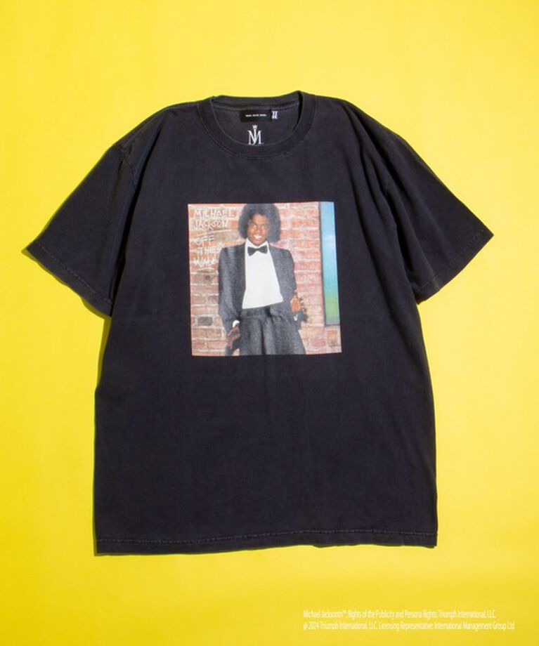 GLOSTER「【新柄追加】【GOOD ROCK SPEED】MICHAEL JACKSON TEE フォトTシャツ」|Tシャツ・カットソー|ブラック系その他2