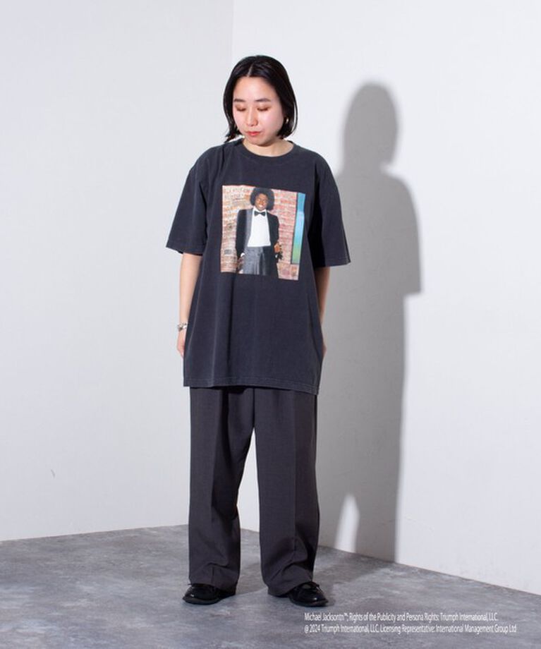 GLOSTER「【新柄追加】【GOOD ROCK SPEED】MICHAEL JACKSON TEE フォトTシャツ」|Tシャツ・カットソー|