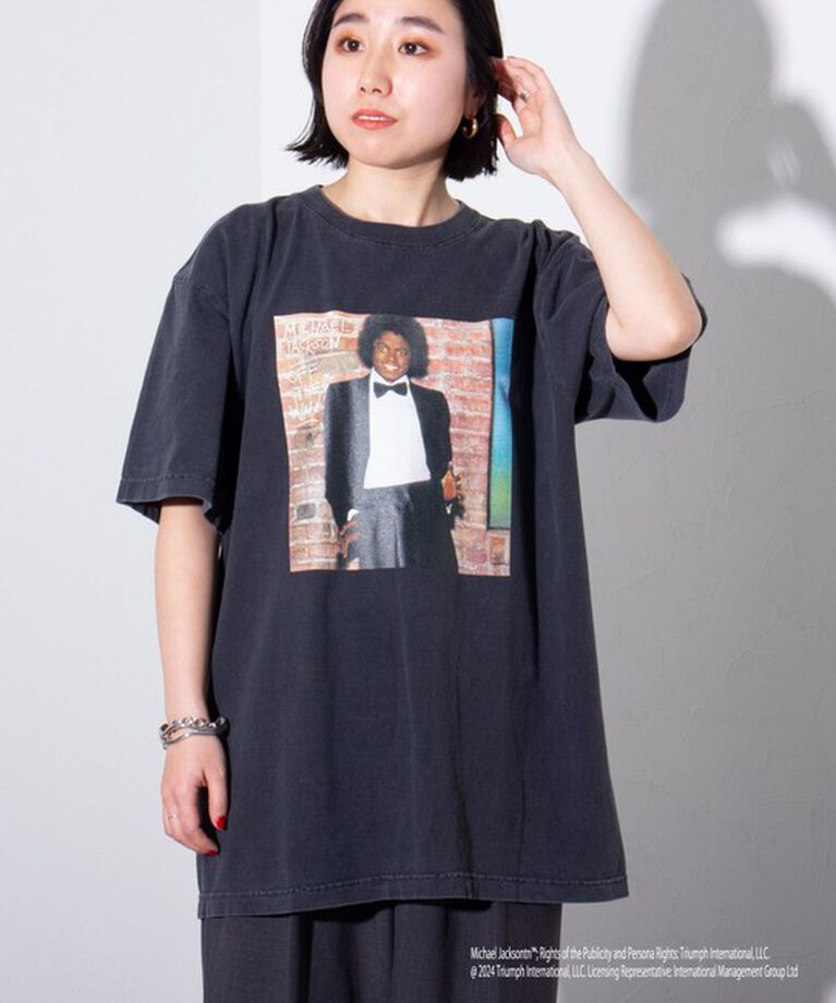 GLOSTER「【新柄追加】【GOOD ROCK SPEED】MICHAEL JACKSON TEE フォトTシャツ」|Tシャツ・カットソー|