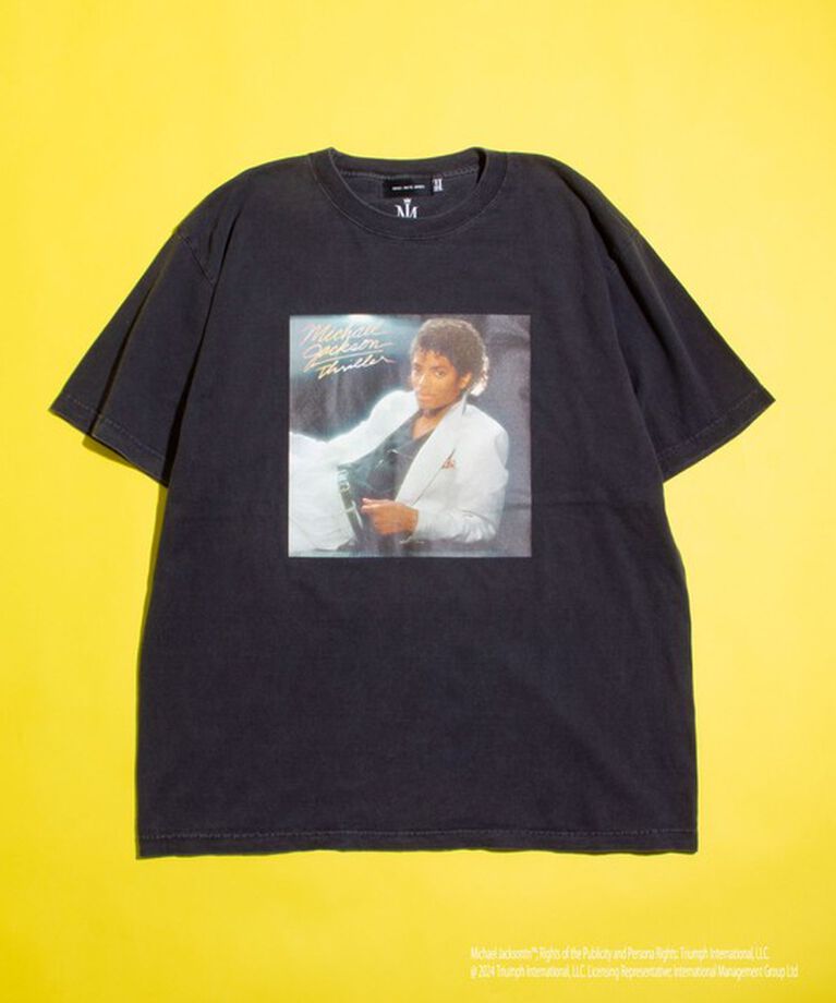 GLOSTER「【新柄追加】【GOOD ROCK SPEED】MICHAEL JACKSON TEE フォトTシャツ」|Tシャツ・カットソー|ブラック系その他3