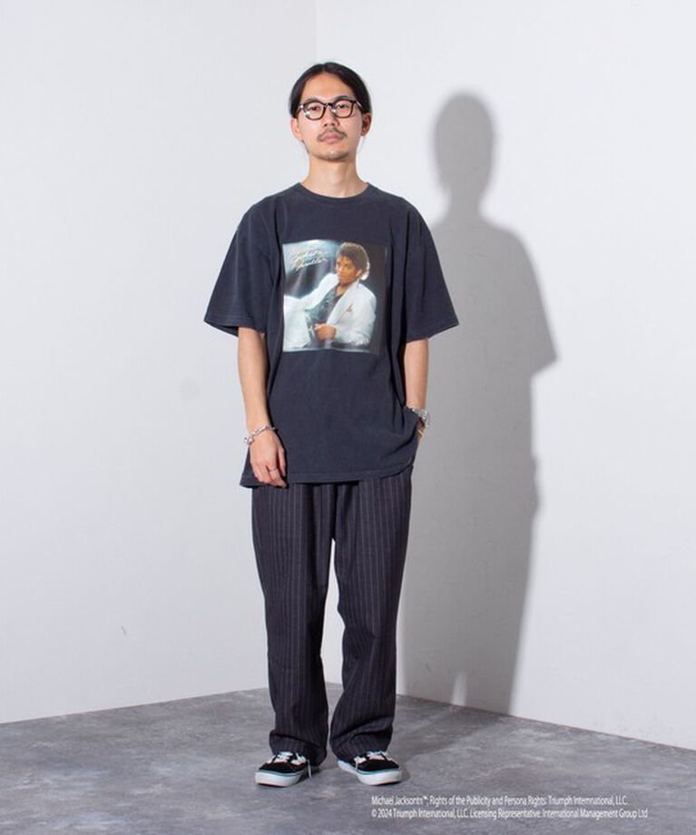 GLOSTER「【新柄追加】【GOOD ROCK SPEED】MICHAEL JACKSON TEE フォトTシャツ」|Tシャツ・カットソー|