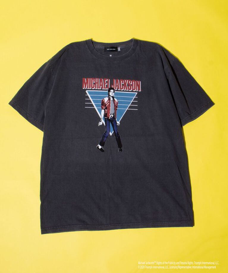 GLOSTER「【新柄追加】【GOOD ROCK SPEED】MICHAEL JACKSON TEE フォトTシャツ」|Tシャツ・カットソー|ブラック系その他4