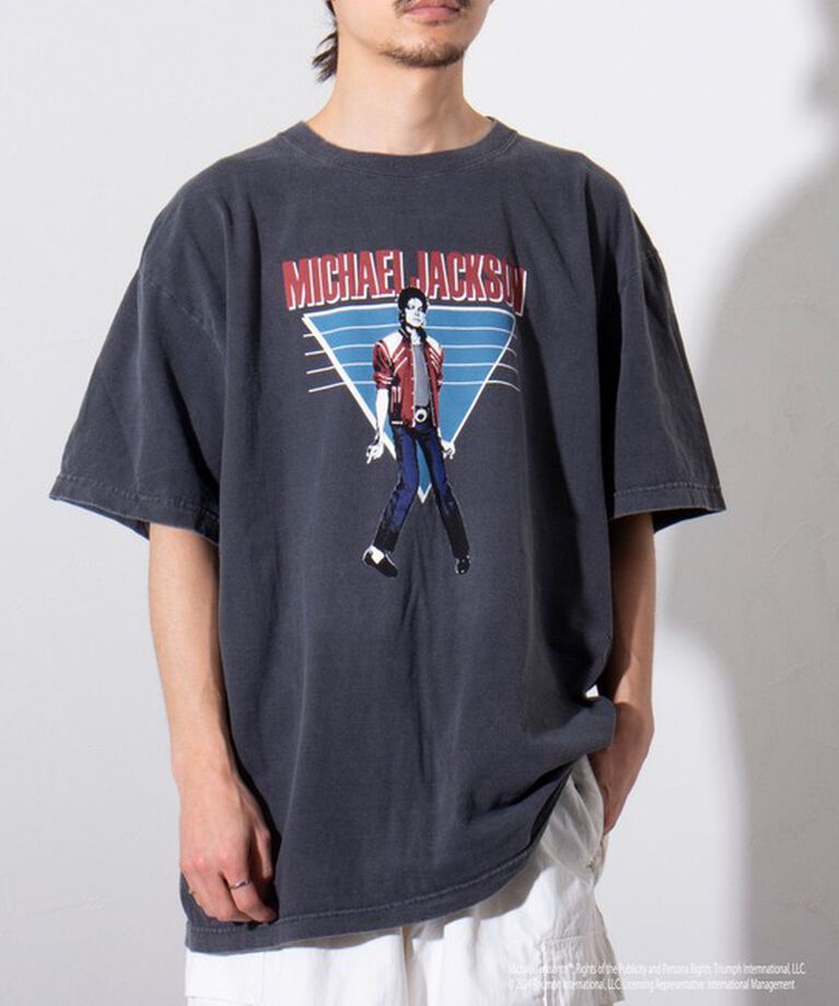 GLOSTER「【新柄追加】【GOOD ROCK SPEED】MICHAEL JACKSON TEE フォトTシャツ」|Tシャツ・カットソー|