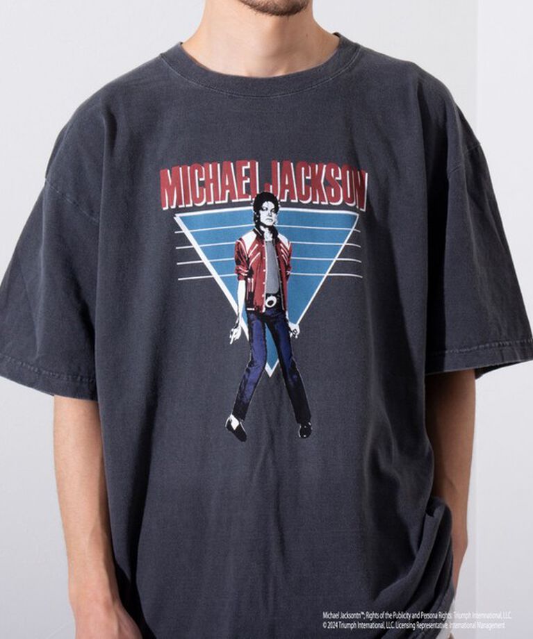 GLOSTER「【新柄追加】【GOOD ROCK SPEED】MICHAEL JACKSON TEE フォトTシャツ」|Tシャツ・カットソー|