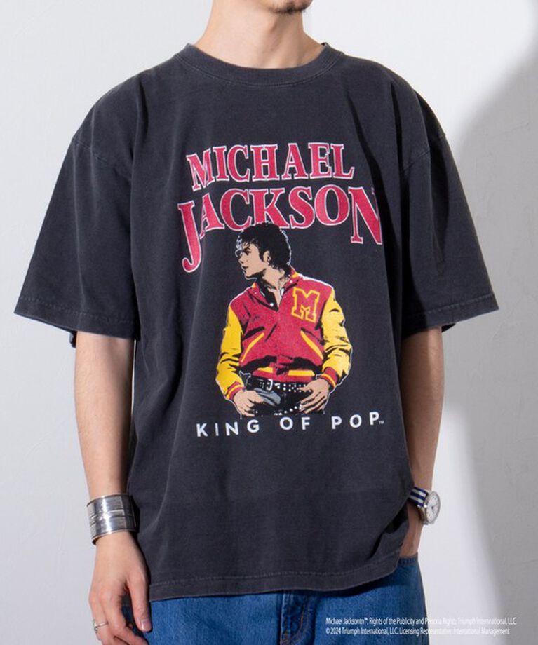 GLOSTER「【新柄追加】【GOOD ROCK SPEED】MICHAEL JACKSON TEE フォトTシャツ」|Tシャツ・カットソー|