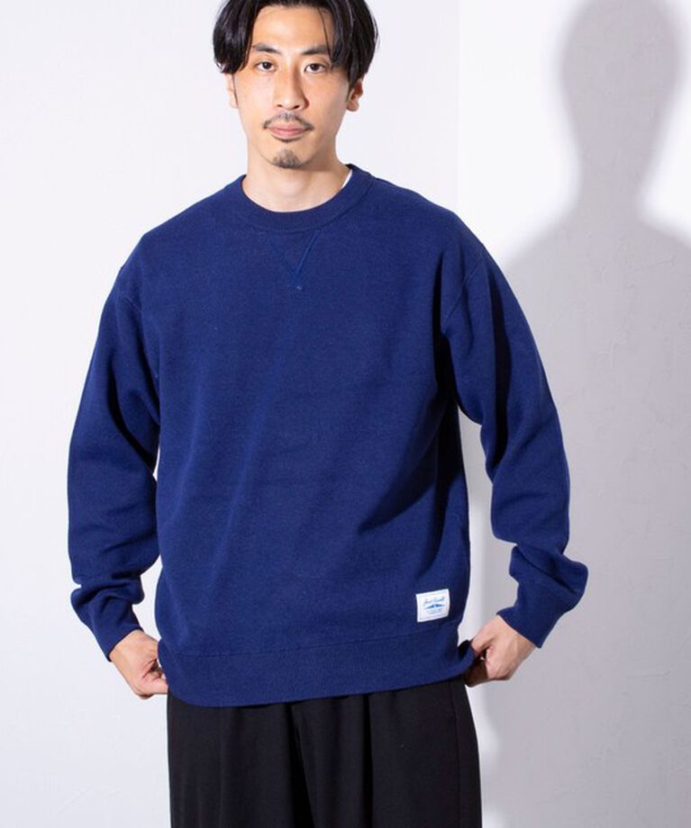 GLOSTER「【CONVERSE JACK PURCELL/コンバースジャックパーセル】ジャガード ロゴニット」|ニット・セーター|