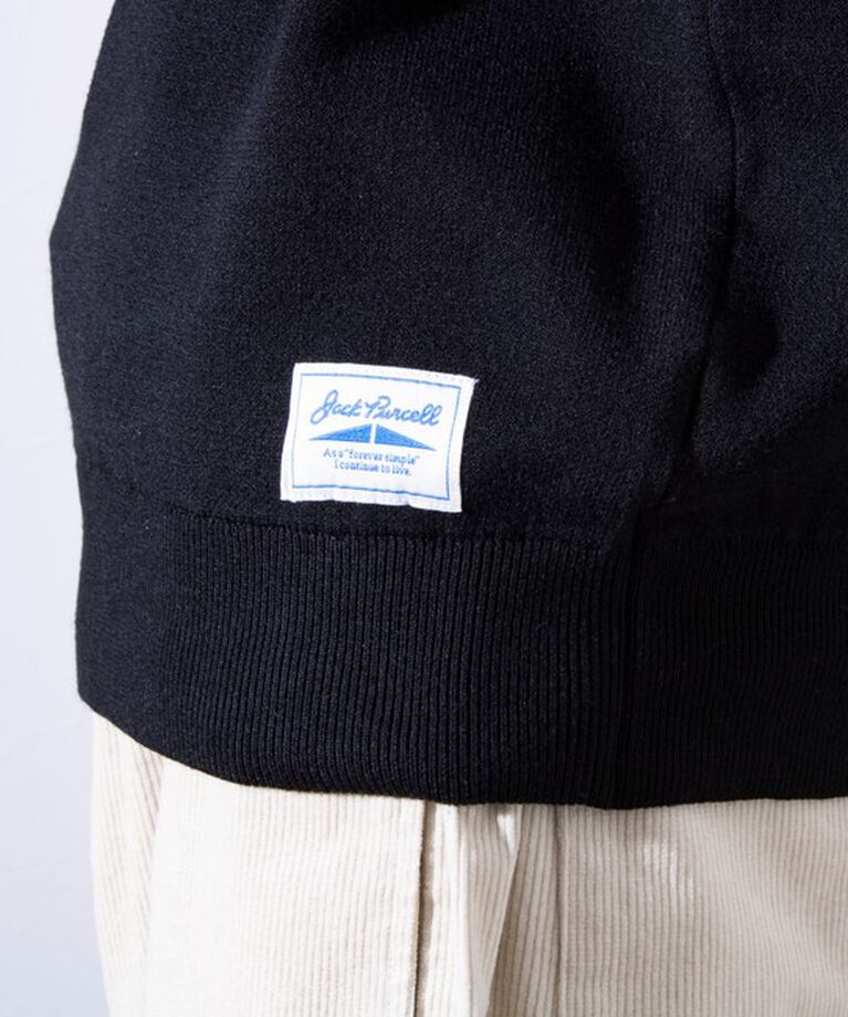 GLOSTER「【CONVERSE JACK PURCELL/コンバースジャックパーセル】ジャガード ロゴニット」|ニット・セーター|