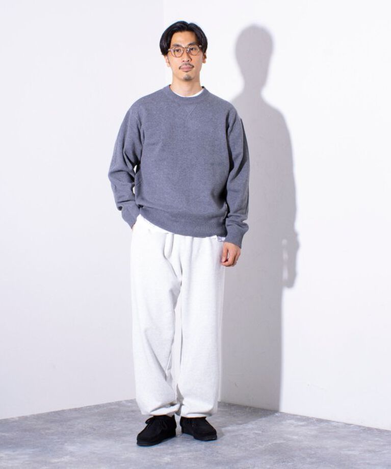 GLOSTER「【CONVERSE JACK PURCELL/コンバースジャックパーセル】ジャガード ロゴニット」|ニット・セーター|